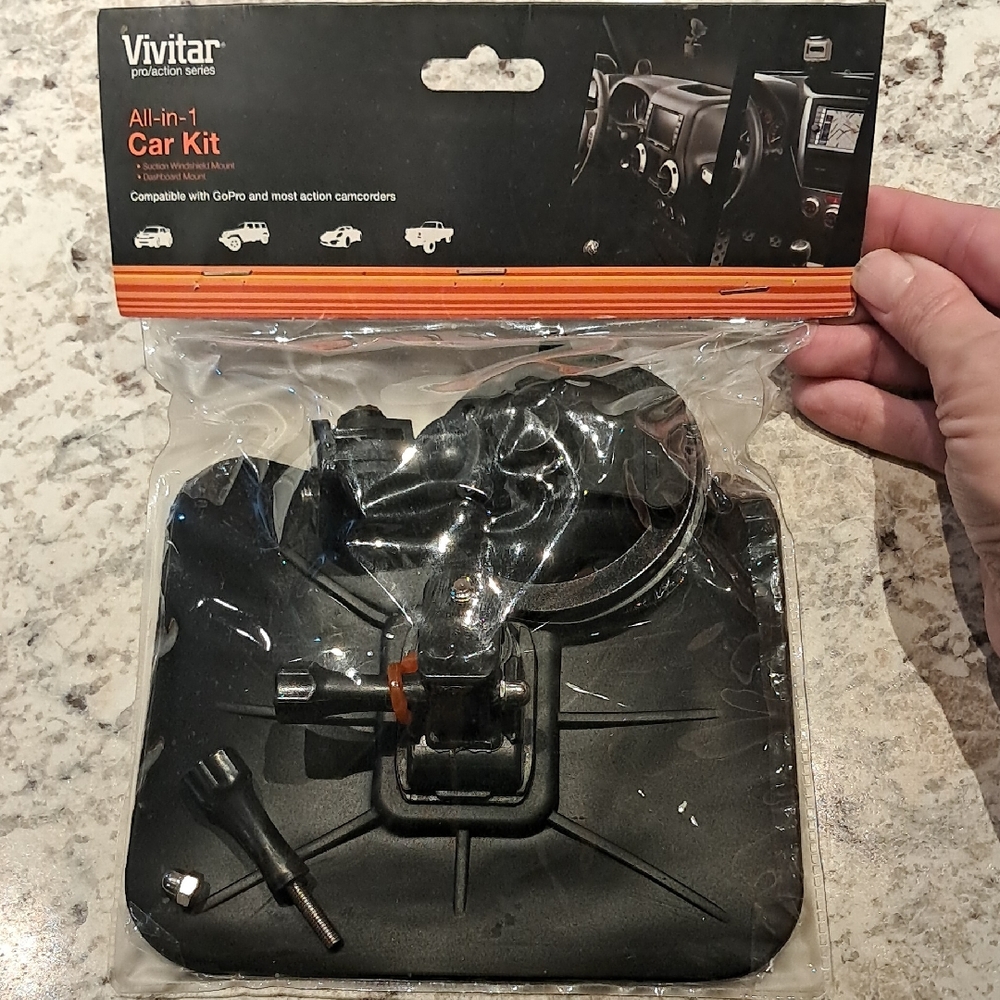 Vivitar All-in-1 Car Kit - Black